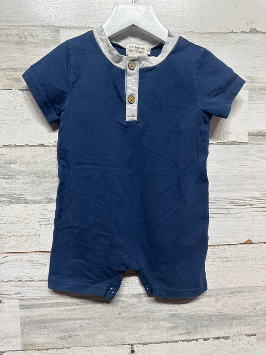 Size 2 Sawyer & Finn Henley Romper - Very Good Used Condition