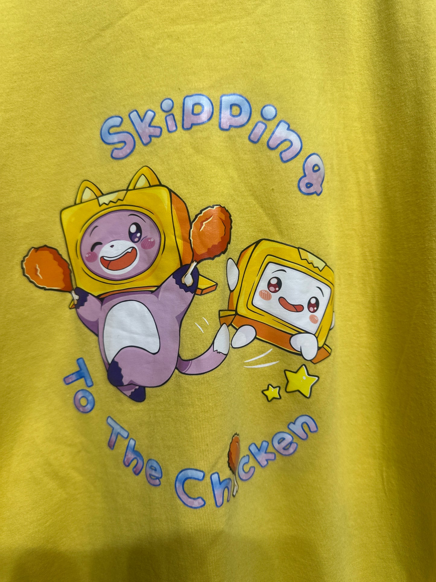 Size 10/12 Large / Pokemon and Lankybox T-Shirts - Very Good Used Condition