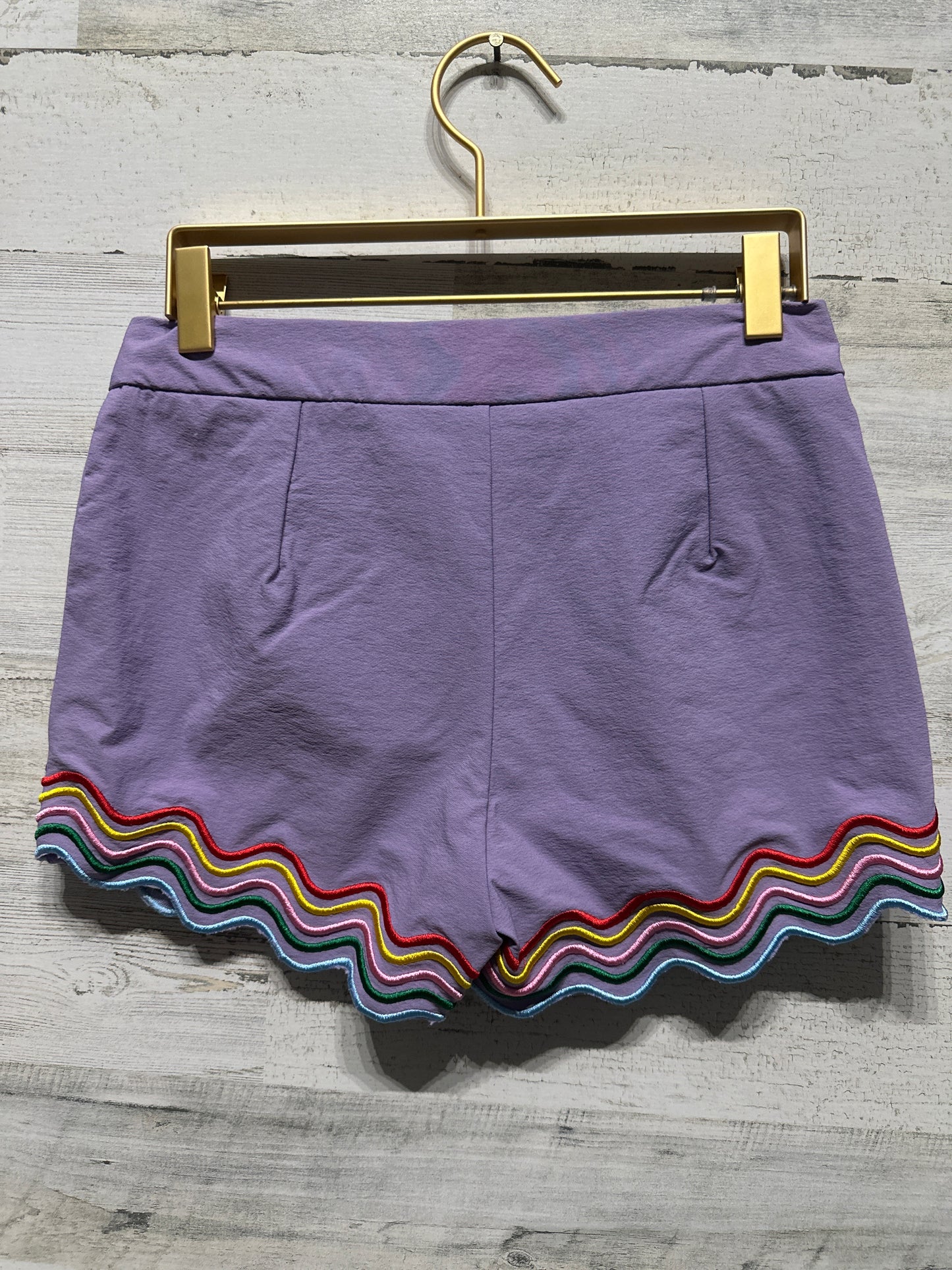 Girls Size 12 Lola and The Boys Rainbow Wave Shorts - Good Used Condition