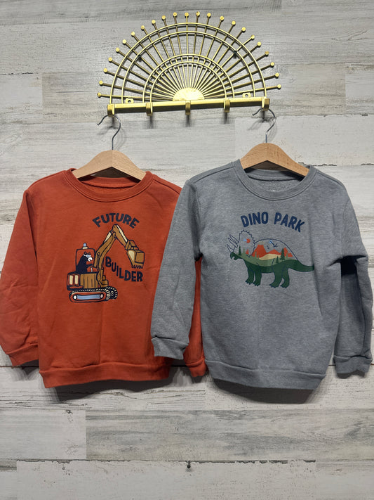 Size 4t Garanimals Sweatshirts (2 pieces) - Very Good Used Condition