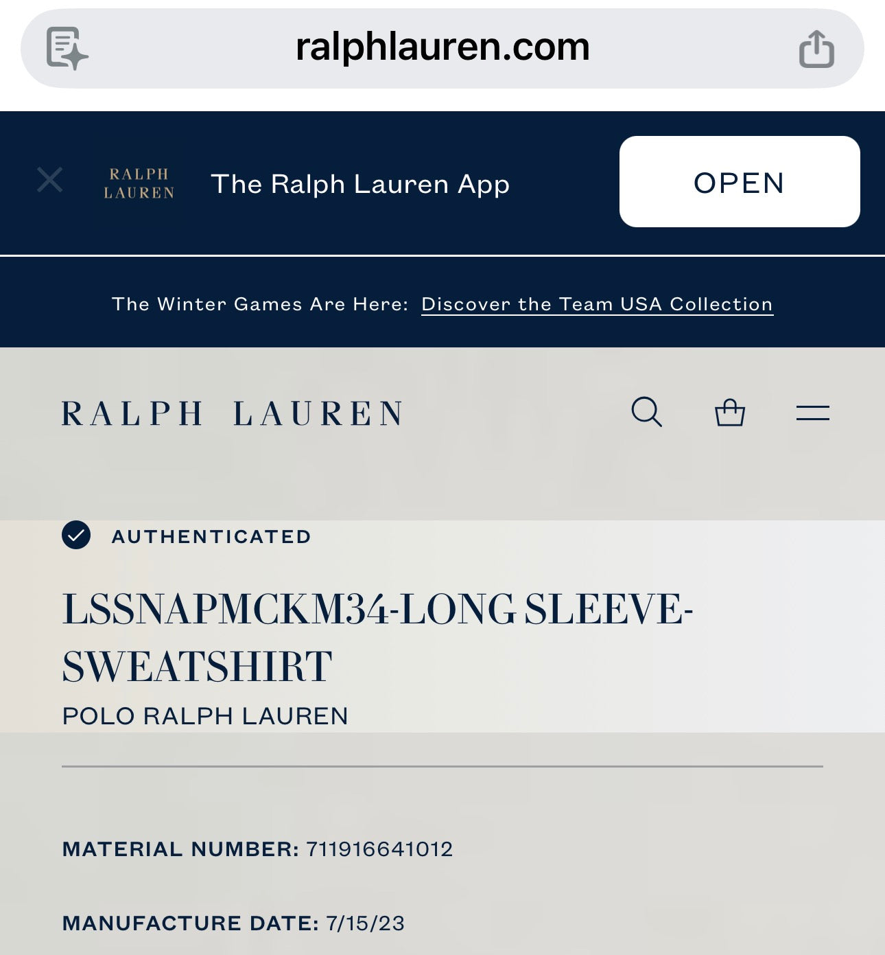 Polo Ralph Lauren Double Knit Quarter Snap Olive Pullover XLT Big Tall NWT