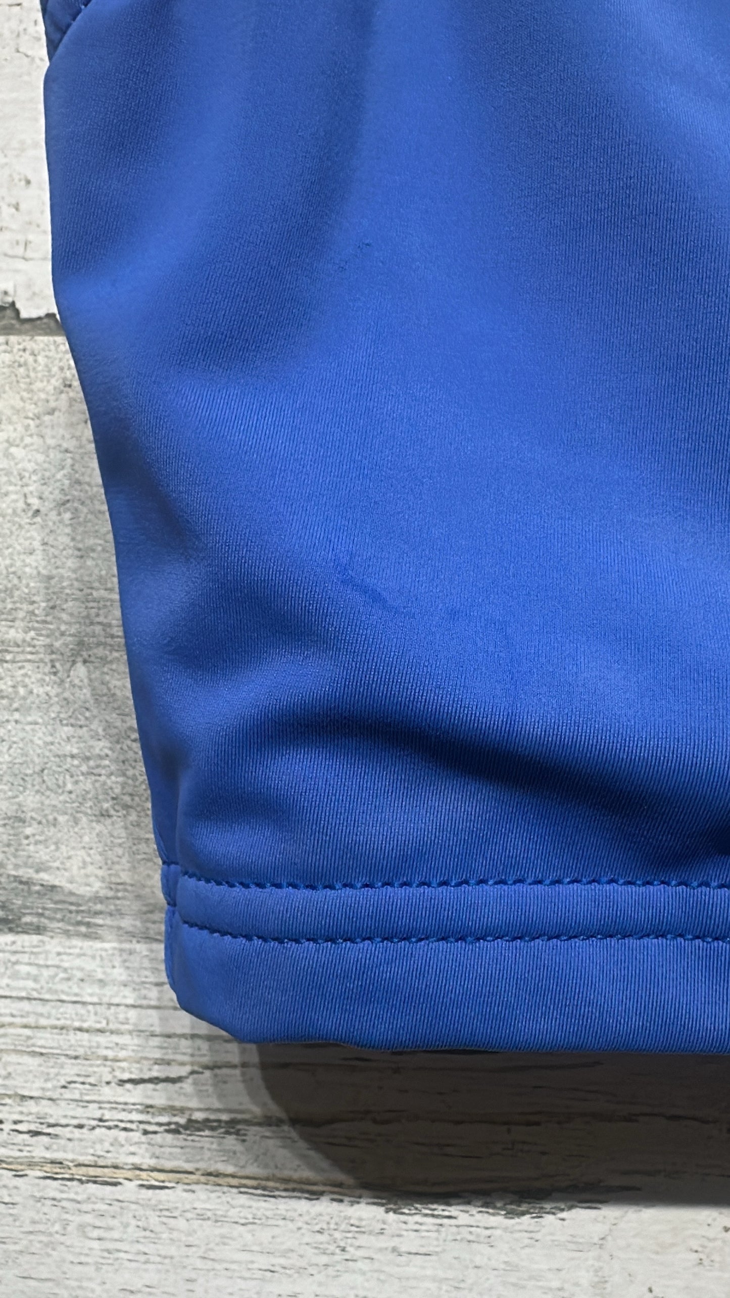 Girls Size Medium Child Balera Blue Dance Top - Play Condition*