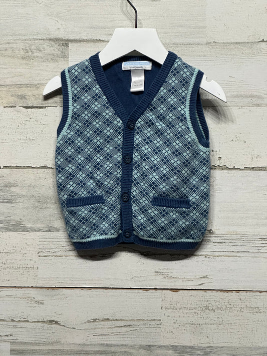 Boys Size 12-18m Janie and Jack Layette Vest - Good Used Condition