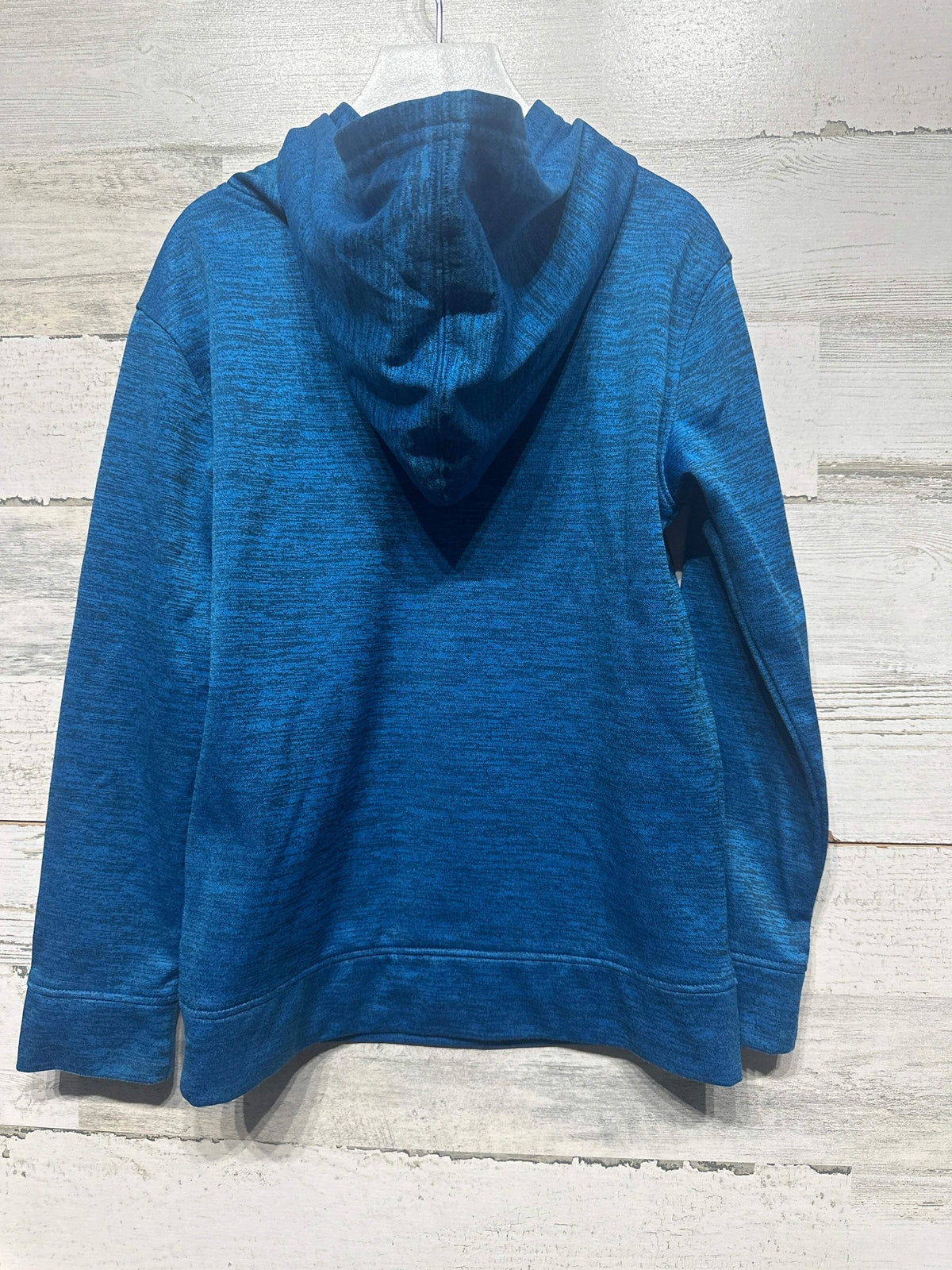 Boys Size 7 Under Armour Blue Hoodie - Very Good Used Condition