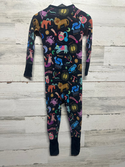 Little Sleepies Bamboo Astrological Signs Convertible Sleeper - Toddler Size 2t - Good Used Condition