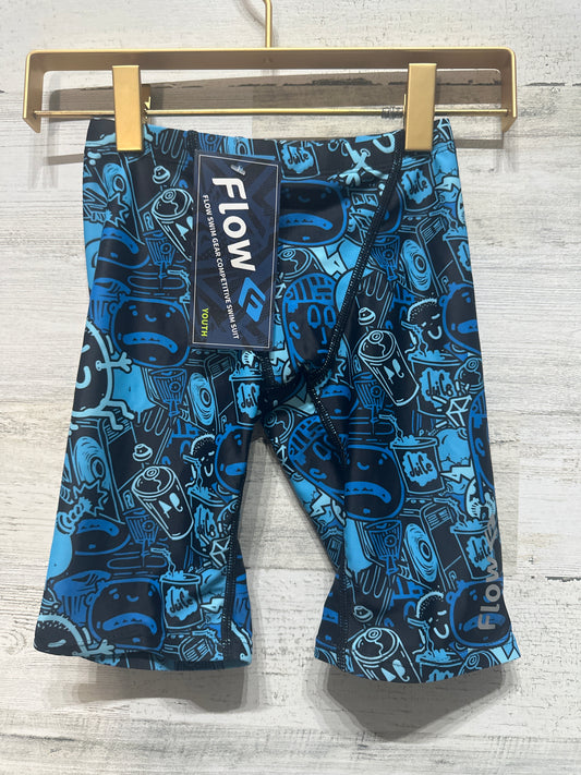 Boys Size 23 (Size 6) Flow Swim Gear Competitive Swimsuit - New With Tags