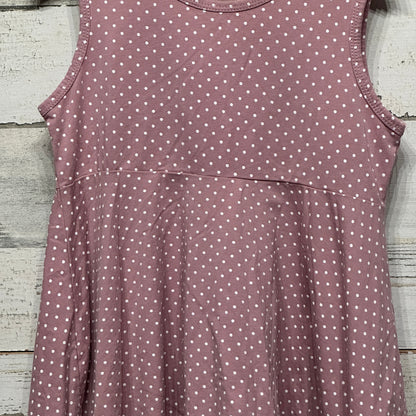 Girls Size 8 Layton + Ella Boutique Sleeveless Polka Dot Twirl Tunic - Very Good Used Condition