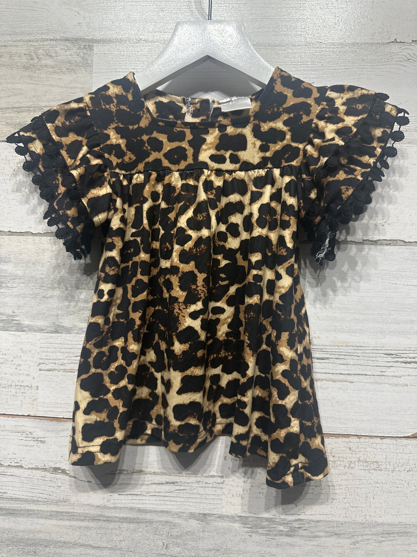 Girls Size 18-24m Leopard Tunic - Very Good Used Condition