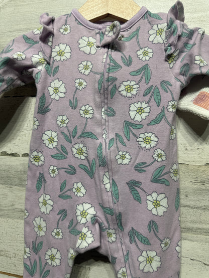 Footed Sleepers Carter’s Girls 3m GUC