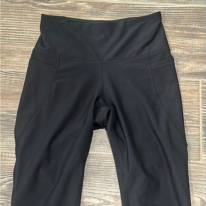 Women’s Size Medium Old Navy Powersoft Active Leggings with Side Pockets - Good Used Condition