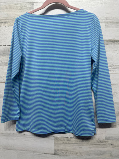 Women's Size Small Vineyard Vines Sankaty Striped Long Sleeve Shirt - Very Good Used Condition