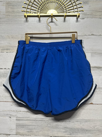 Women’s Size XL Nike Drifit Royal Blue Lined Athletic Shorts - Very Good Used Condition