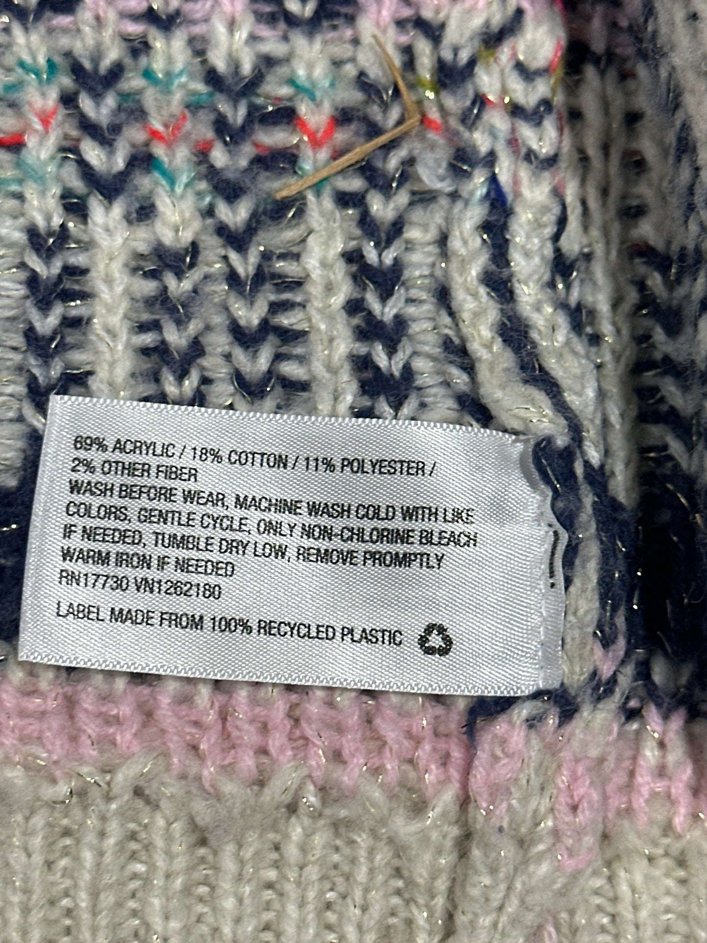 Cardigan - Sweater Cat and Jack - Girls Size 5t - Very Good Used Condition