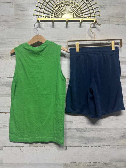 Boys Size 8 Clothing Lot - Yoshi Shirt/Athletic Works Shorts - Very Good Used Condition