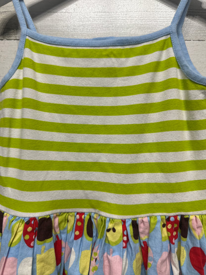 Size 7 Sweet Petunia Apples Dress - Good Used Condition