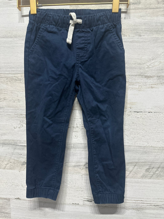 Boys Size 3t Cat and Jack Navy Jogger Pants - Good Used Condition