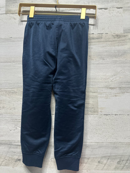 Boys Size 4 / XS (Fits 3-4 years) Nike Navy Fleece Lined Athletic Pants - Very Good Used Condition