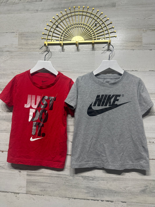 Boys Preowned Size 6 (Fits 5-6 Years) Nike Shirt Lot (2 Shirts) - Good Used Condition