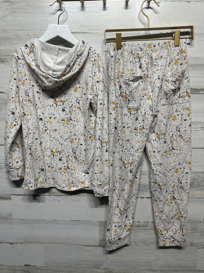 Boys Size 8 Sweet Bamboo Splatter Hoodie and Jogger Set - Play Condition*
