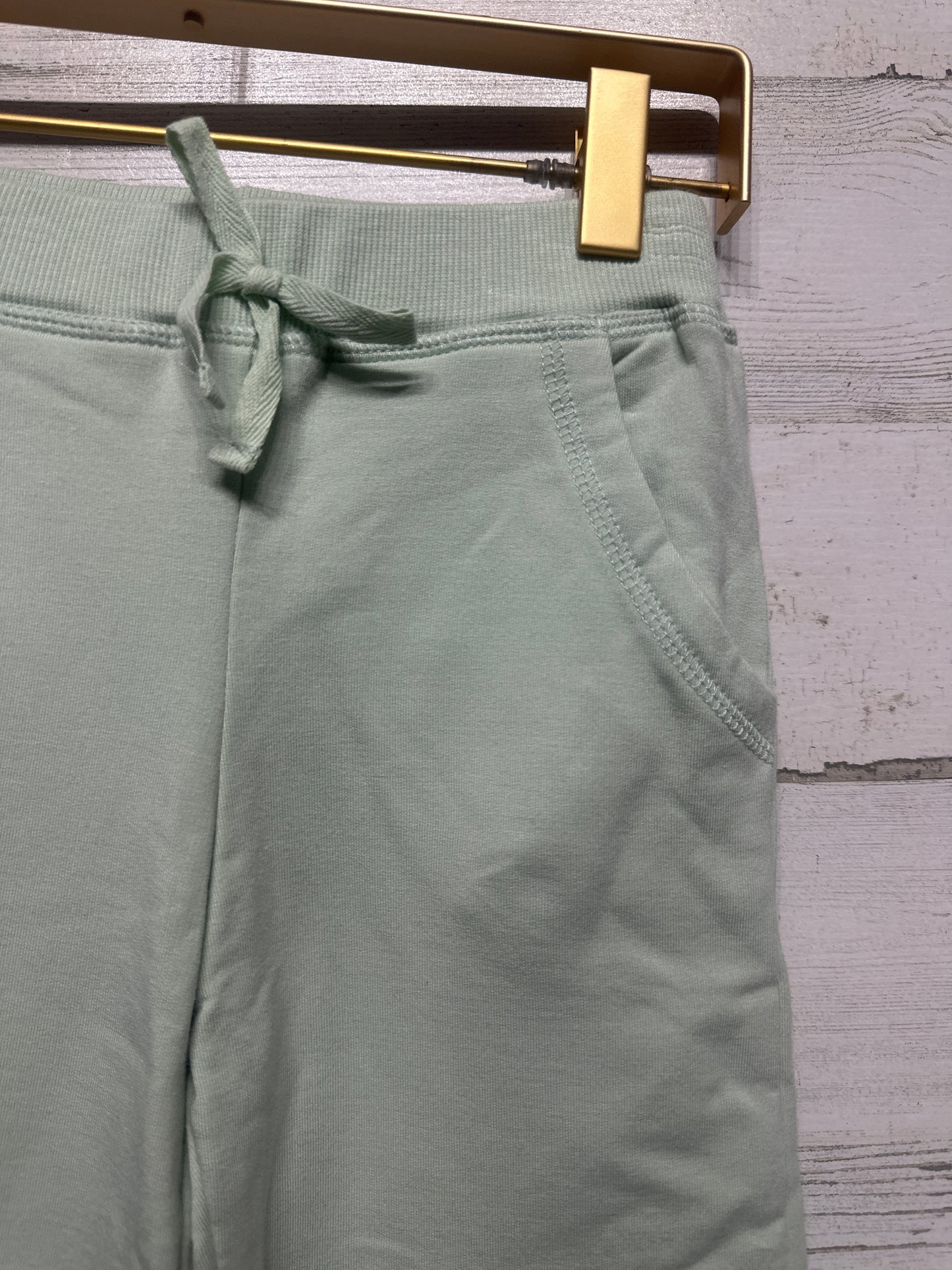 Boys Size Small (6-8) Kickee Pants Bamboo Blend Mint Fleece Lined Sweatpants - Very Good Used Condition