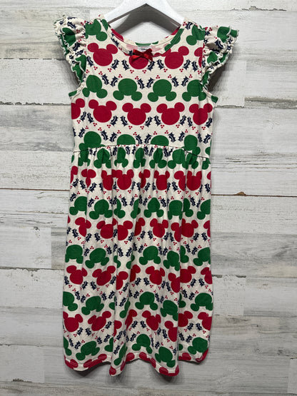 Hanna Andersson Disney Size 8 (130cm) Mickey Holiday Nightgown VGUC