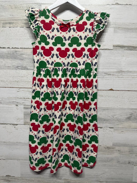 Hanna Andersson Disney Size 8 (130cm) Mickey Holiday Nightgown VGUC