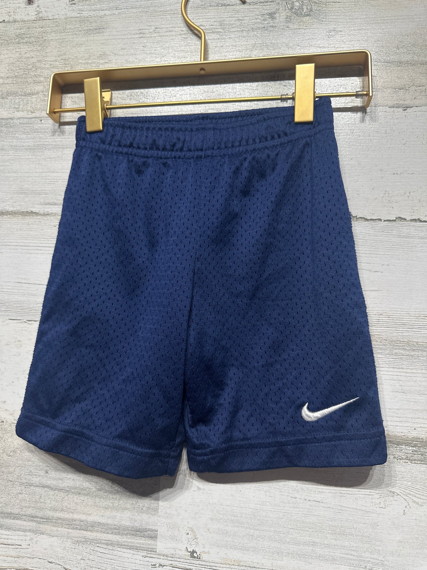 Boys Preowned Size 5 (Fits 4-5 years) Nike Navy Active Shorts - Good Used Condition