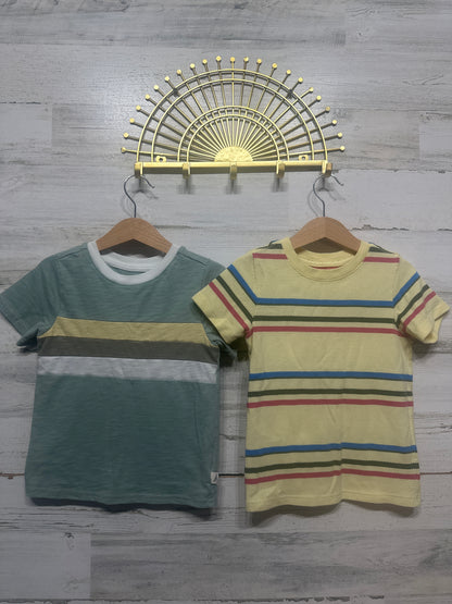 Boys Preowned Size 3t Easy Peasy and Cat and Jack Shirts - Good Used Condition