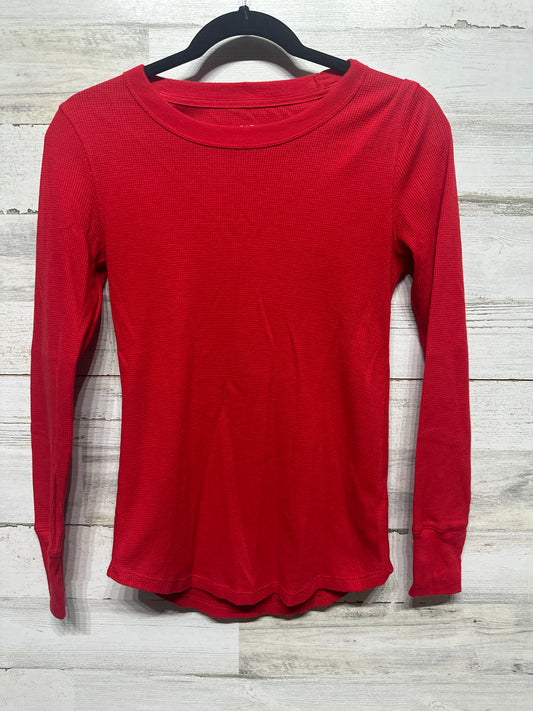 Women’s Size Small Gap Red Long Sleeve Thermal Shirt - Very Good Used Condition