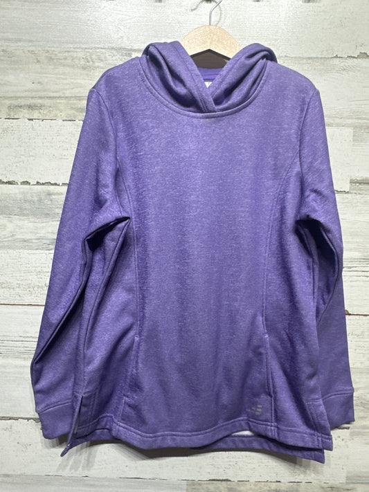 Girls Size 12-14 (Large) BCG Purple Hoodie - Very Good Used Condition