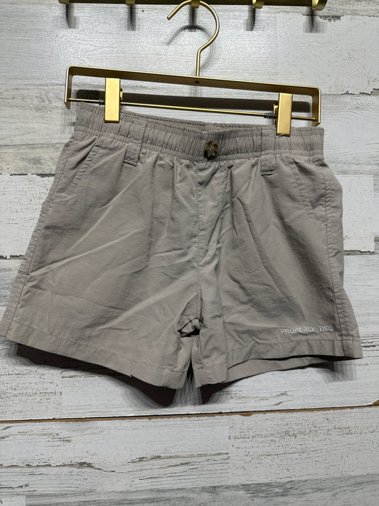 Properly Tied Mallard Khaki Shorts - Boys Size 7 - Very Good Used Condition