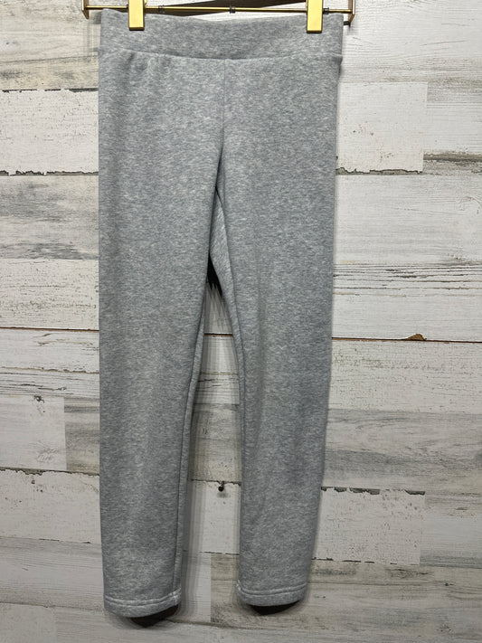 Cozy Lined Leggings - Grey - Old Navy - Girls Size Medium 8 - Very Good Used Condition