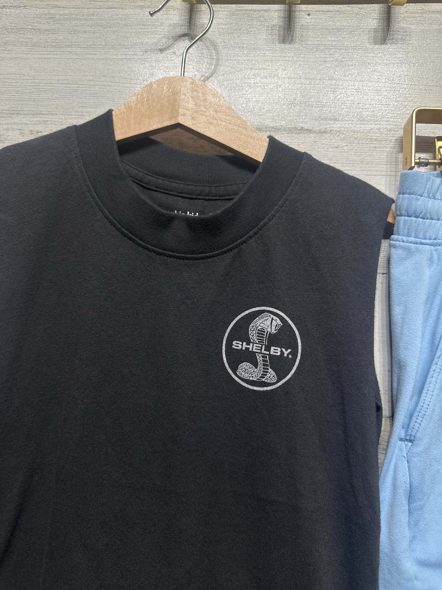 Boys Size 7 Abercrombie Kids Shelby Mustang Tank Top and Active Shorts (2 pieces) - Good Used Condition