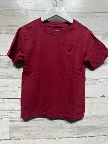 Boys Size 6 Nautica Maroon Shirt - PlayCondition**