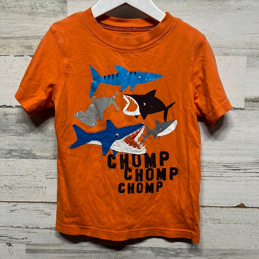 Boys Size 4t Carter’s Chomp Shirt  - Good Used Condition