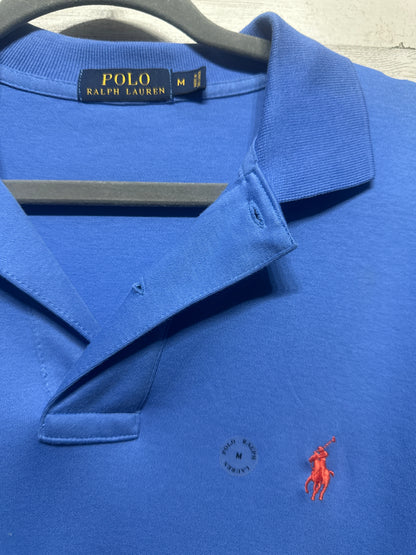 Polo Ralph Lauren Men’s Medium 100 % Cotton Polo Shirt Blue NWOT