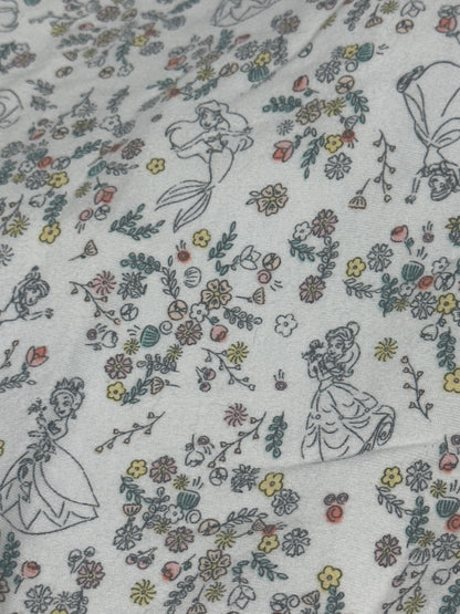 Aden+ Anais Disney Princess Print Velcro Swaddle Blanket - Girls Size 0-3m (7 - 14 lbs) - Very Good Used Condition