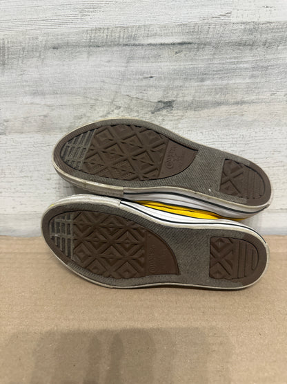 Size 2 (Youth) Converse Yellow Shoes - Good Used Condition*