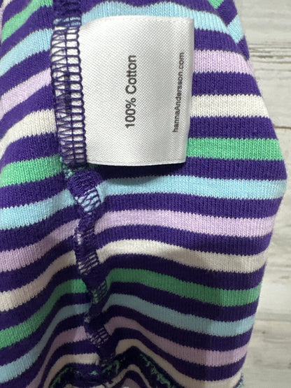 Hanna Andersson Girls Size 5 (110cm) Striped Dress VGUC