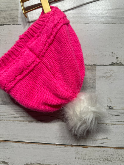 Girls Size Infant/Toddler Target Brand Hot Pink Winter Hat - Good Used Condition