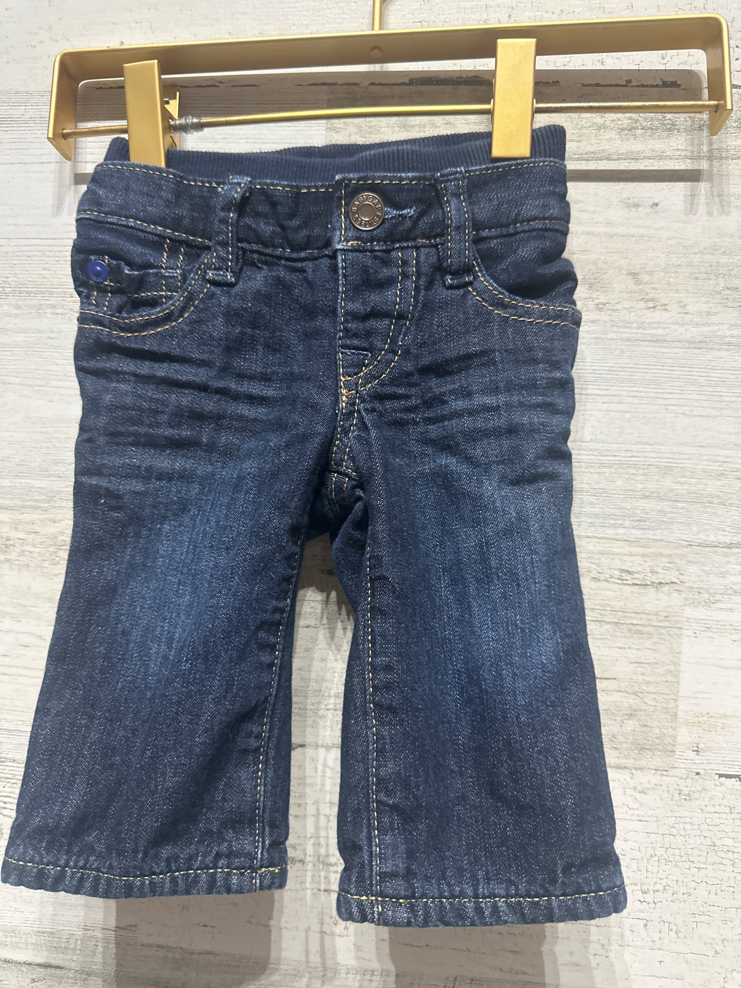 Boys Size 0-3m Baby Gap Pull On Jeans - Good Used Condition*