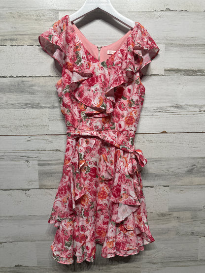 Size 12 GB Girls Floral Dress - Very Good Used Condition