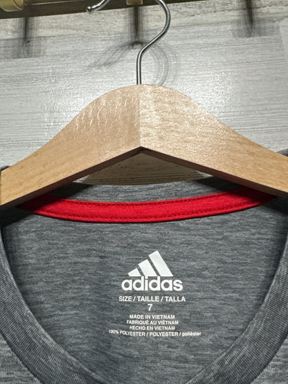 Boys Size 7 Adidas Shirt - Very Good Used Condition