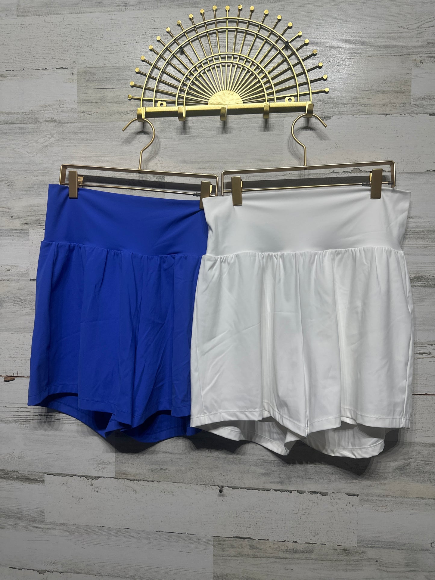 Women's Size Large Long Halara Active Shorts Lot (2 Pieces) - Good Used Condition*