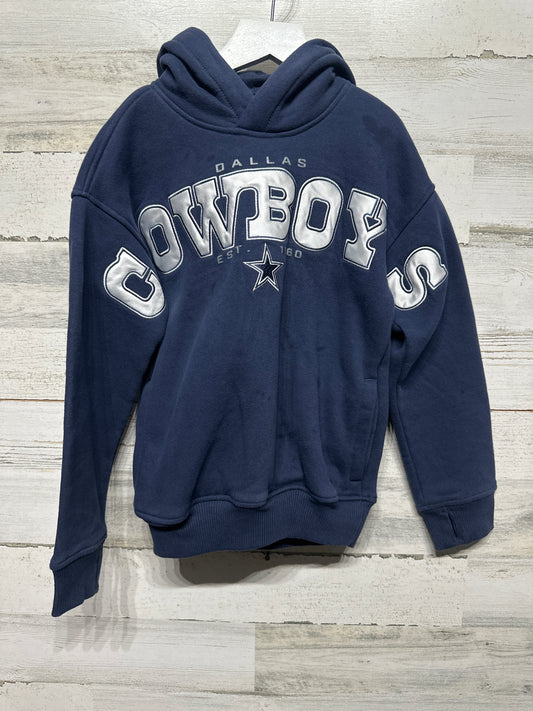 Youth Size 7/8 NFL Dallas Cowboys Embroidered Hoodie - Play Condition*