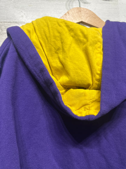 Size 12-14 (Youth Medium) Stadium Athletics Embroidered LSU Tigers Full Zip Hooded Jacket - Very Good Used Condition