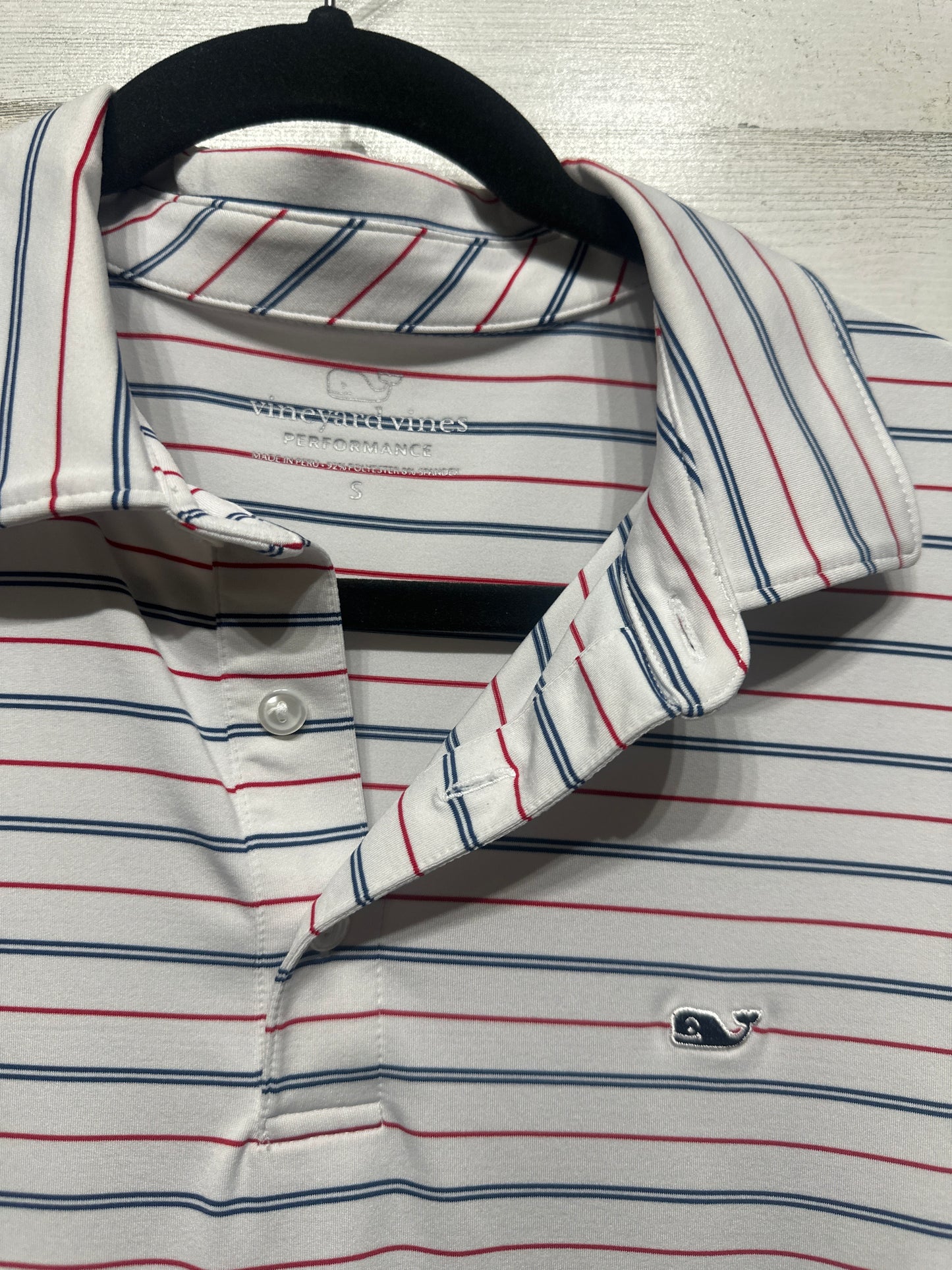 Men’s Size Small Vineyard Vines Performance Polo Shirt - Very Good Used Condition