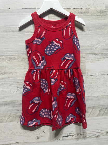 Girls Size 4/5 The Rolling Stones Dress  - Very Good Used Condition