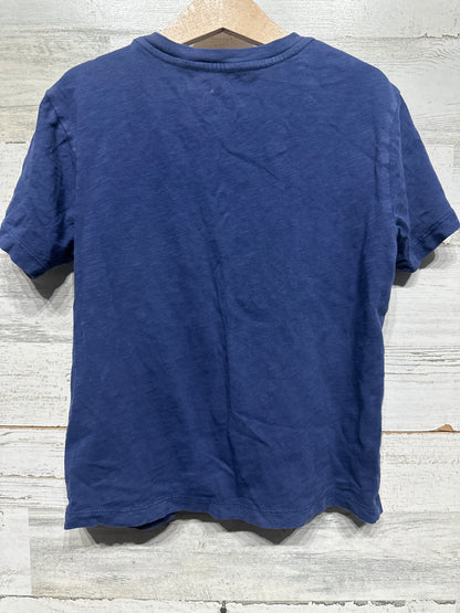 Boys Size 6/7 Small Crewcuts Navy Henley Shirt - Very Good Used Condition