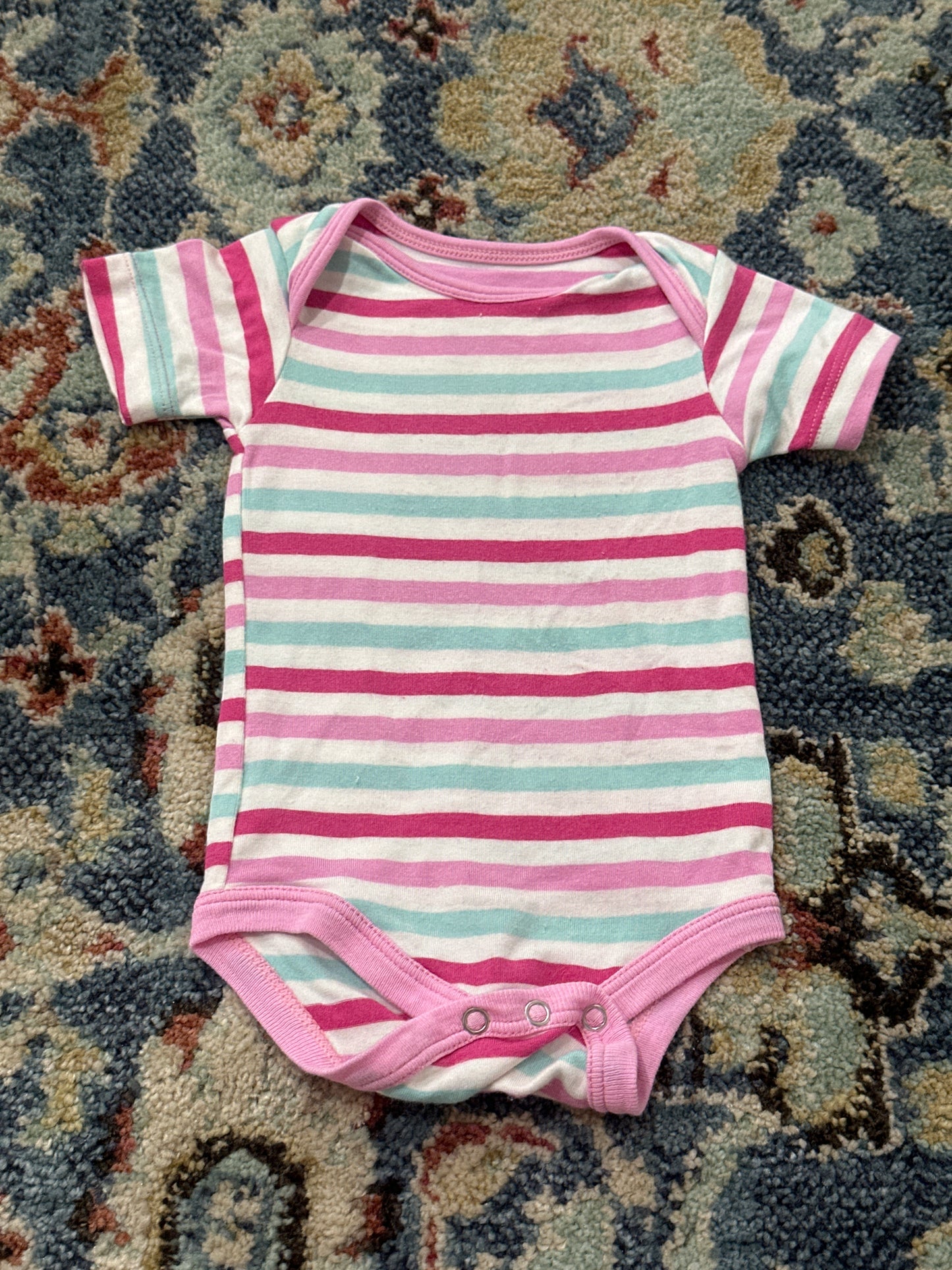 Kickee Pants 0-3m Bamboo Bodysuit VGUC